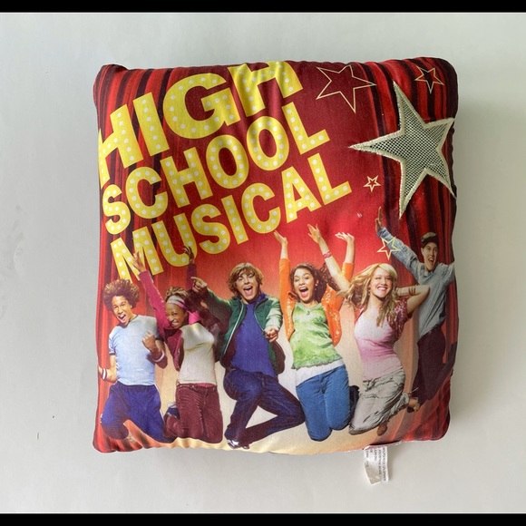 DISNEY HIGH SCHOOl MUSICAL BOOKS  CARD GAME PiLLOW - Picture 2 of 8
